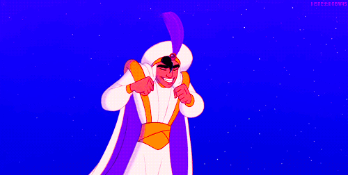 Image result for aladdin excited gif